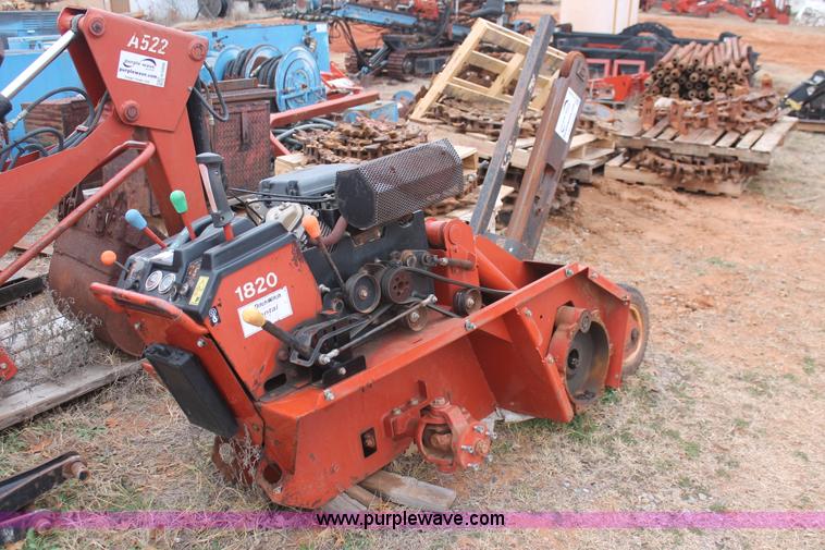 image for item H5999 2004 Ditch Witch 1820 trencher