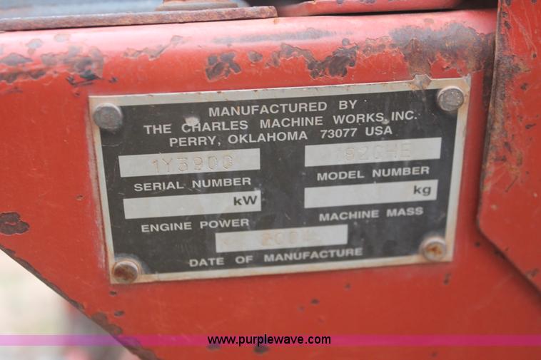 image for item H5999 2004 Ditch Witch 1820 trencher