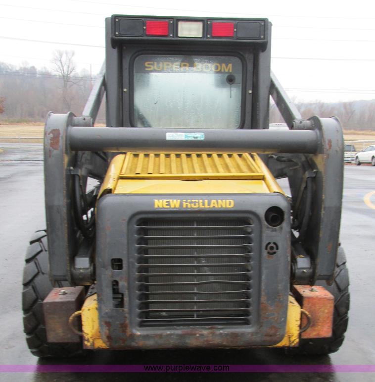image for item H7679 2006 New Holland L160 Super boom skid steer