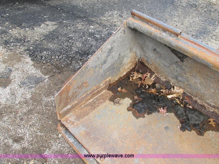 image for item H7682 2008 Sweepster 20072M-0022 skid steer bucket