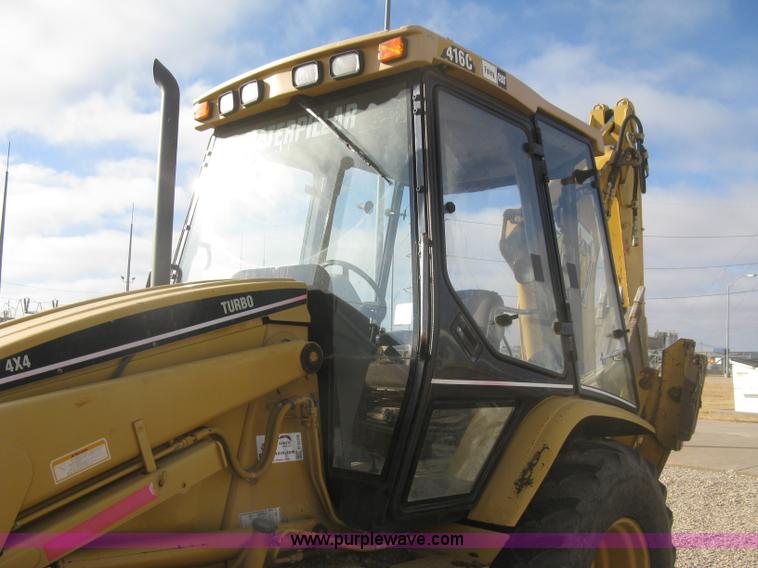 image for item H9258 1997 Caterpillar 416C backhoe