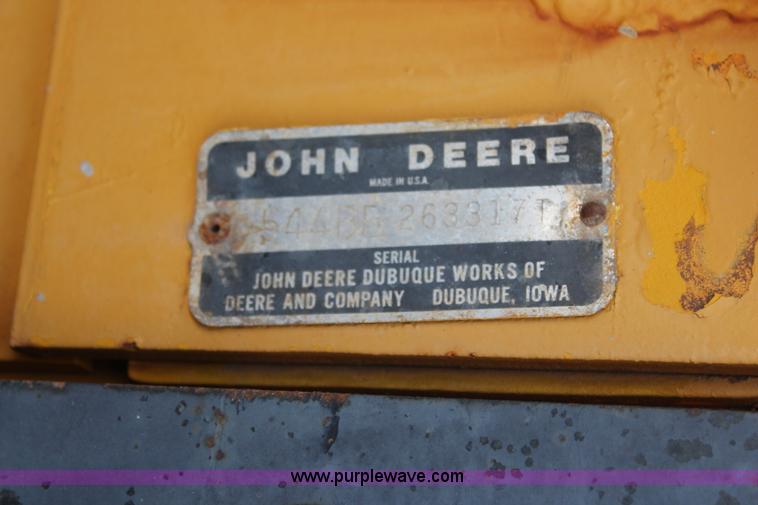 image for item I2405 1977 John Deere 544B wheel loader
