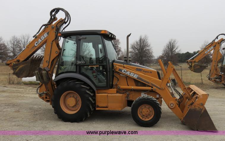 image for item I2483 2002 Case 580 Super M backhoe