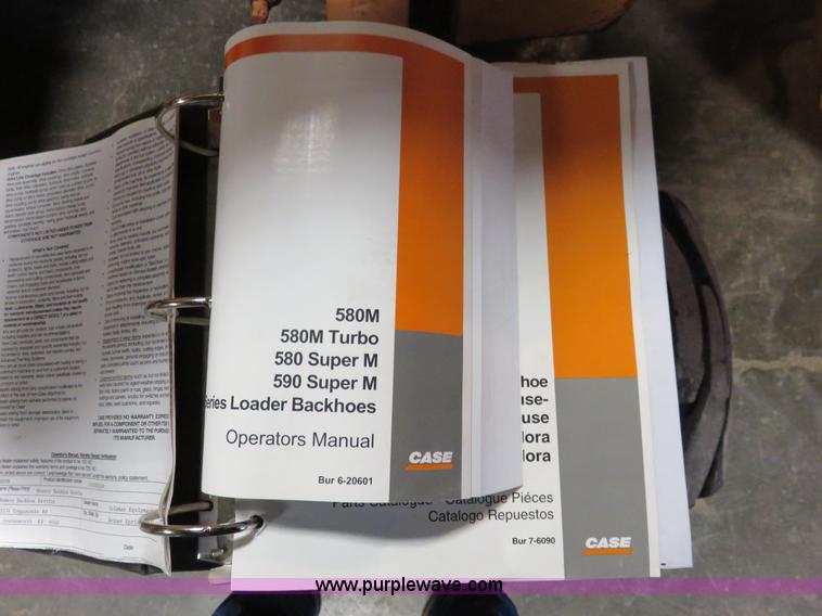 image for item I2483 2002 Case 580 Super M backhoe