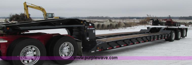 image for item I3817 1999 Trail King TK110HG lowboy trailer