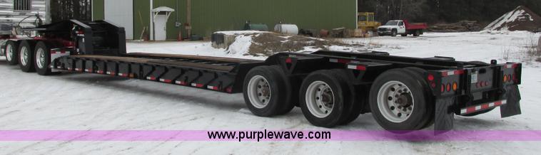 image for item I3817 1999 Trail King TK110HG lowboy trailer
