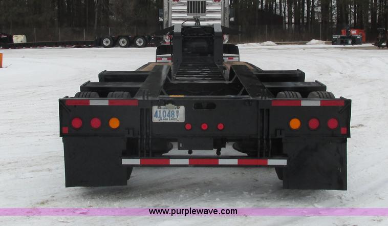 image for item I3817 1999 Trail King TK110HG lowboy trailer