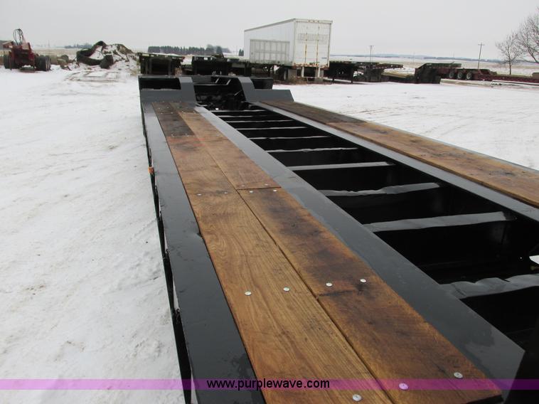 image for item I3817 1999 Trail King TK110HG lowboy trailer