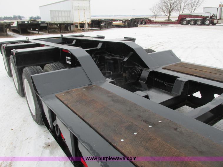 image for item I3817 1999 Trail King TK110HG lowboy trailer