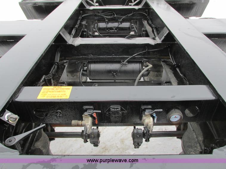 image for item I3817 1999 Trail King TK110HG lowboy trailer