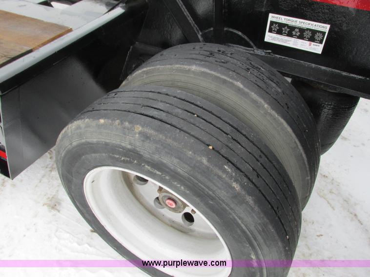 image for item I3817 1999 Trail King TK110HG lowboy trailer