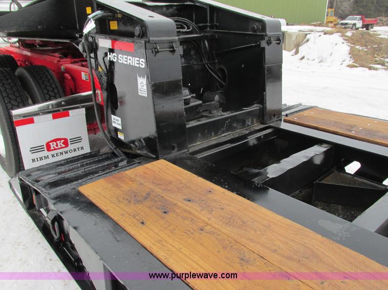 image for item I3817 1999 Trail King TK110HG lowboy trailer