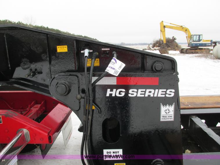 image for item I3817 1999 Trail King TK110HG lowboy trailer