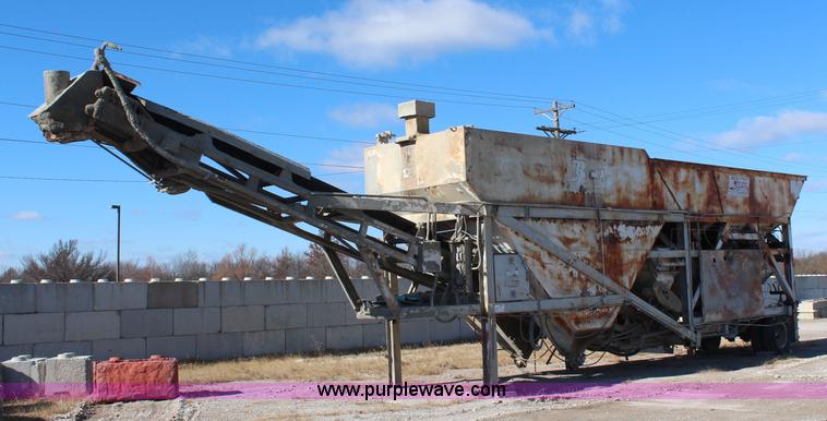 image for item I5983 Ross 100 Uniplant concrete plant