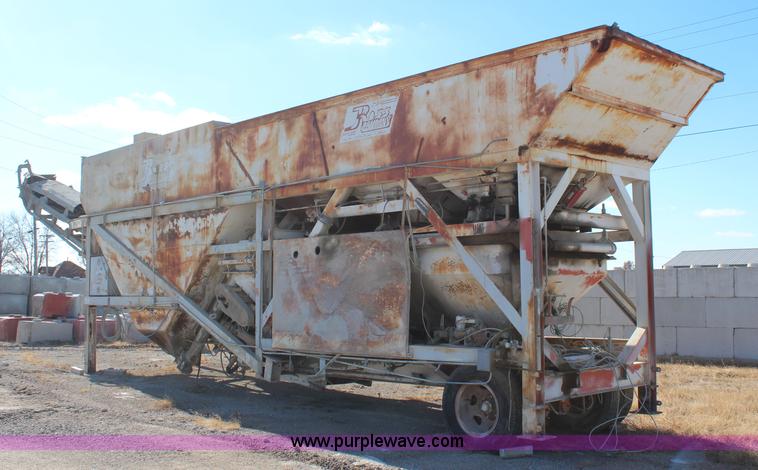 image for item I5983 Ross 100 Uniplant concrete plant