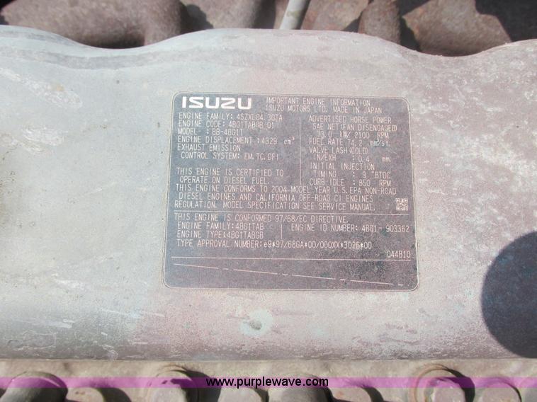 image for item I6698 2005 Link Belt 130LX excavator