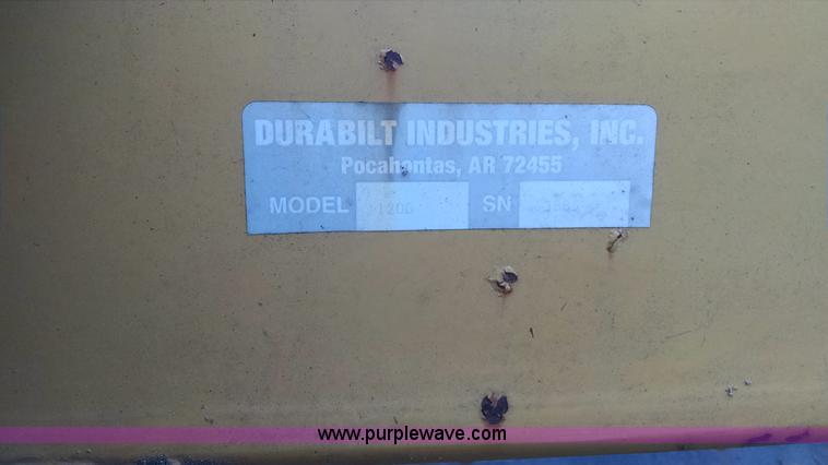 image for item I6924 Durabilt 1200 box blade