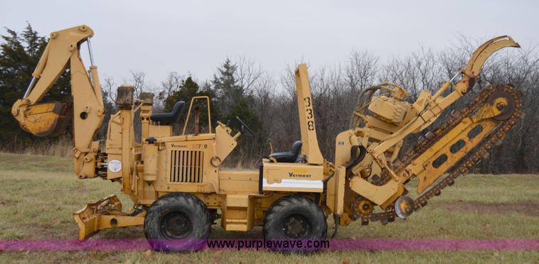 image for item I6925 1995 Vermeer V5750 trencher