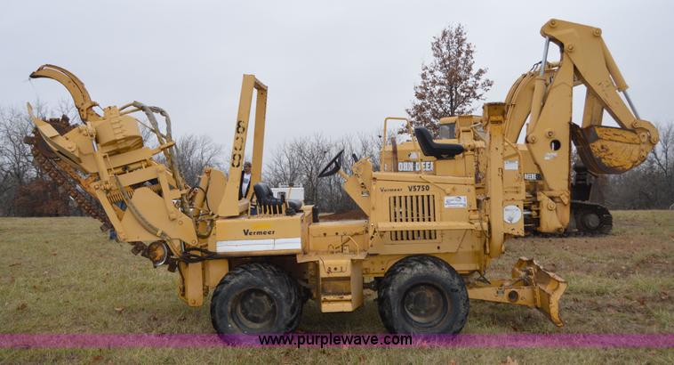 image for item I6925 1995 Vermeer V5750 trencher