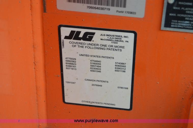 image for item I6961 2008 JLG E300AJP boom lift