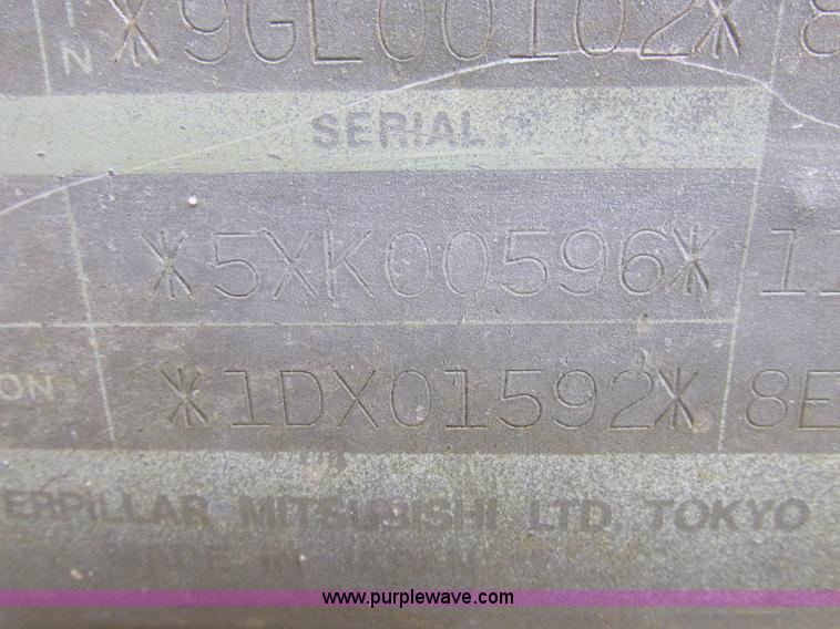 image for item I8834 1994 Caterpillar 939 track loader