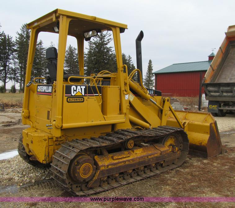 image for item J3341 1997 Caterpillar 939 track loader