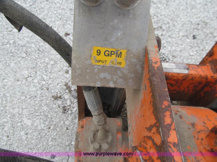 image for item J3344 Stanley HS-3000 hydraulic plate compactor