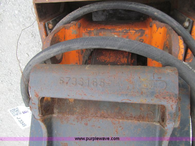 image for item J3345 Stanley HS-3004 hydraulic plate compactor