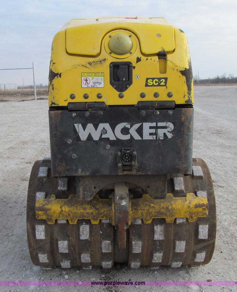 image for item J3346 2008 Wacker RT walk-behind vibratory pad foot compactor