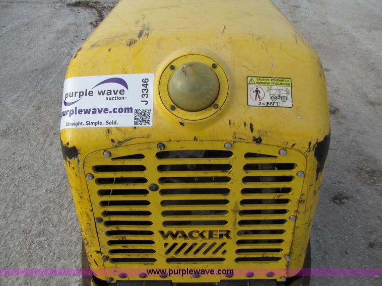 image for item J3346 2008 Wacker RT walk-behind vibratory pad foot compactor