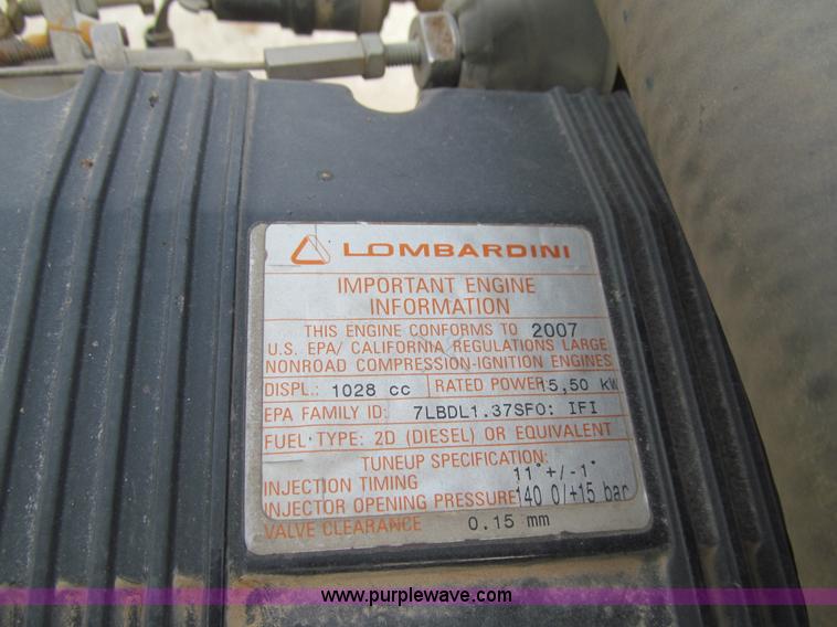 image for item J3346 2008 Wacker RT walk-behind vibratory pad foot compactor