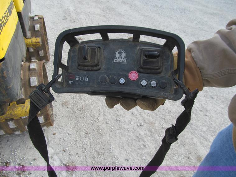 image for item J3346 2008 Wacker RT walk-behind vibratory pad foot compactor