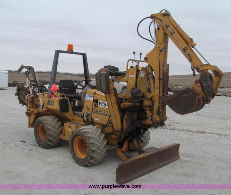 image for item J3347 1999 Case 560 trencher