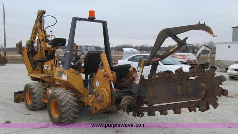 image for item J3347 1999 Case 560 trencher