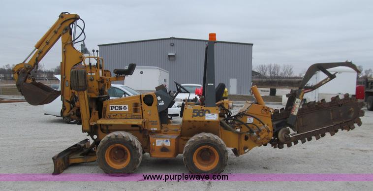 image for item J3347 1999 Case 560 trencher