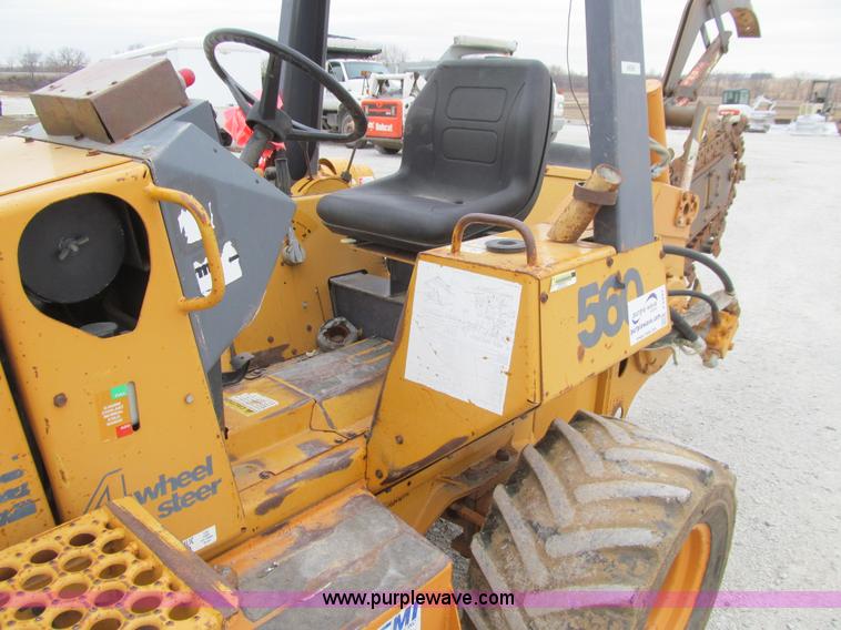 image for item J3347 1999 Case 560 trencher