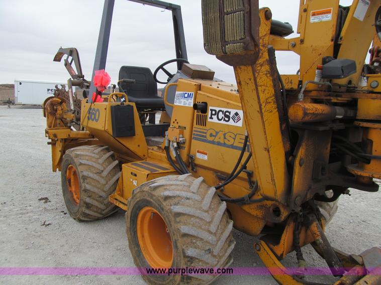 image for item J3347 1999 Case 560 trencher