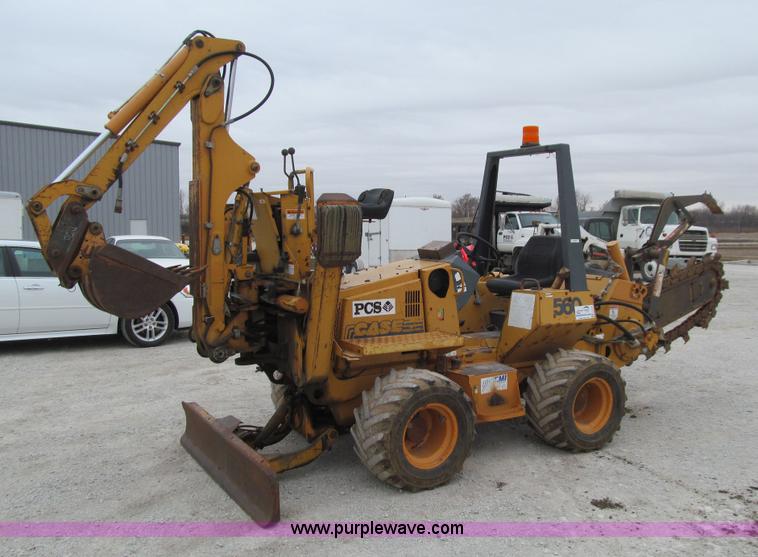 image for item J3347 1999 Case 560 trencher