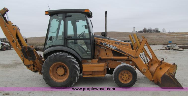 image for item J3348 2003 Case 580 Super M backhoe