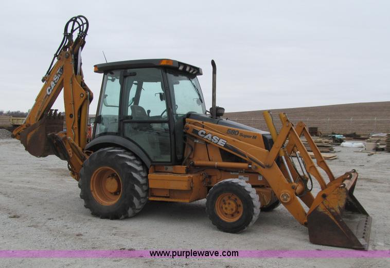 image for item J3348 2003 Case 580 Super M backhoe