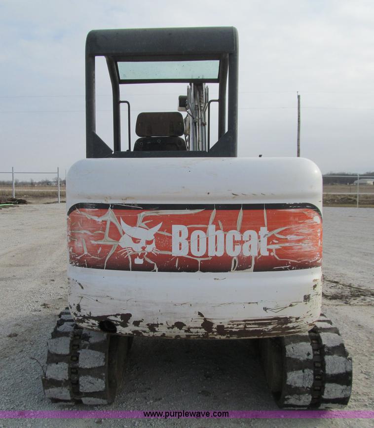 image for item J3349 2003 Bobcat 337D compact excavator