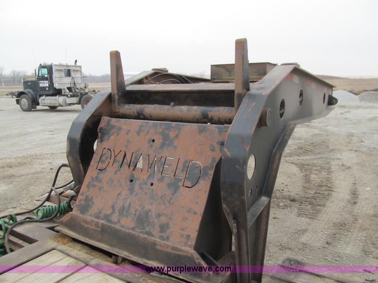 image for item J3352 1996 Dynaweld lowboy trailer