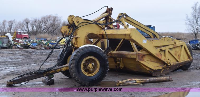 image for item K2758 Pull behind scraper pan