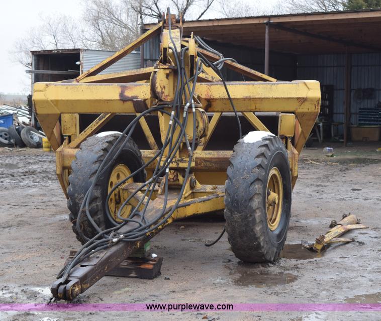 image for item K2758 Pull behind scraper pan