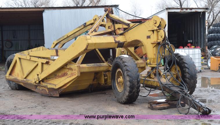 image for item K2758 Pull behind scraper pan