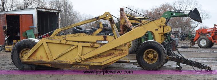 image for item K2758 Pull behind scraper pan