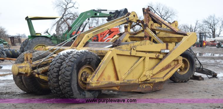 image for item K2758 Pull behind scraper pan