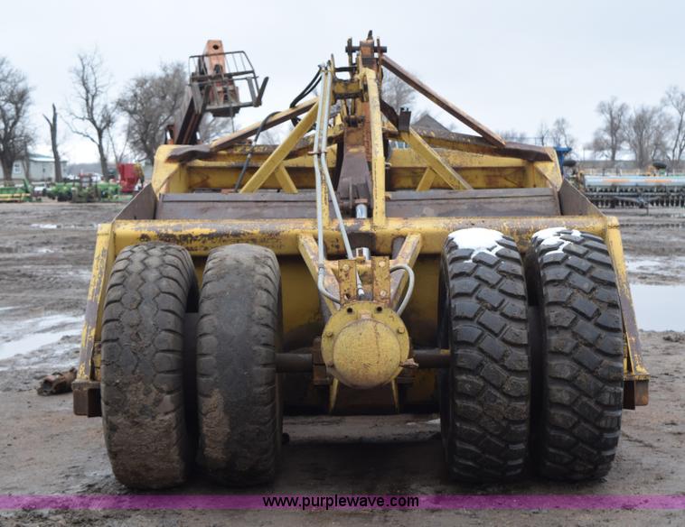 image for item K2758 Pull behind scraper pan