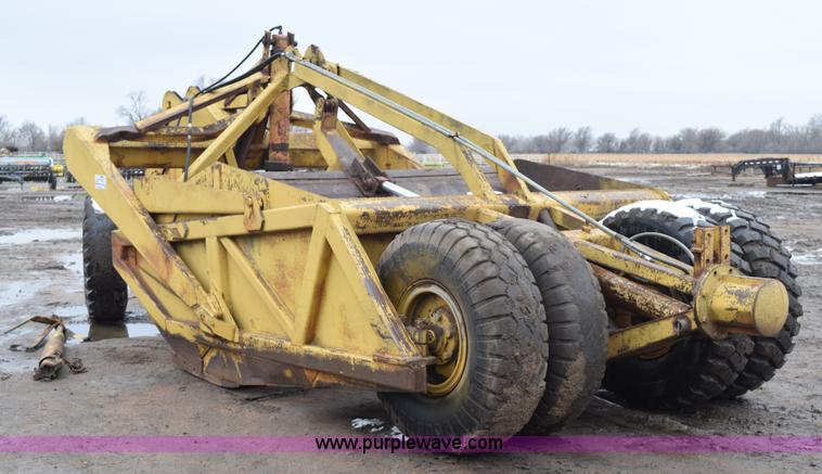 image for item K2758 Pull behind scraper pan