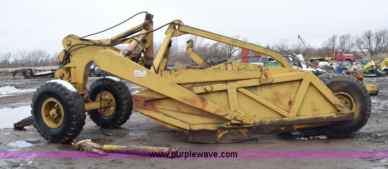 image for item K2758 Pull behind scraper pan